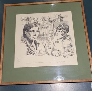 1968 signed print